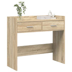 Tavolo consolle Rovere Sonoma 90 x 35 x 80 cm