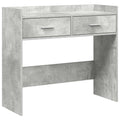 Tavolo consolle Grigio Cemento 90 x 35 x 80 cm