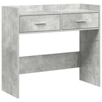 Tavolo consolle Grigio Cemento 90 x 35 x 80 cm