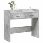 Tavolo consolle Grigio Cemento 90 x 35 x 80 cm