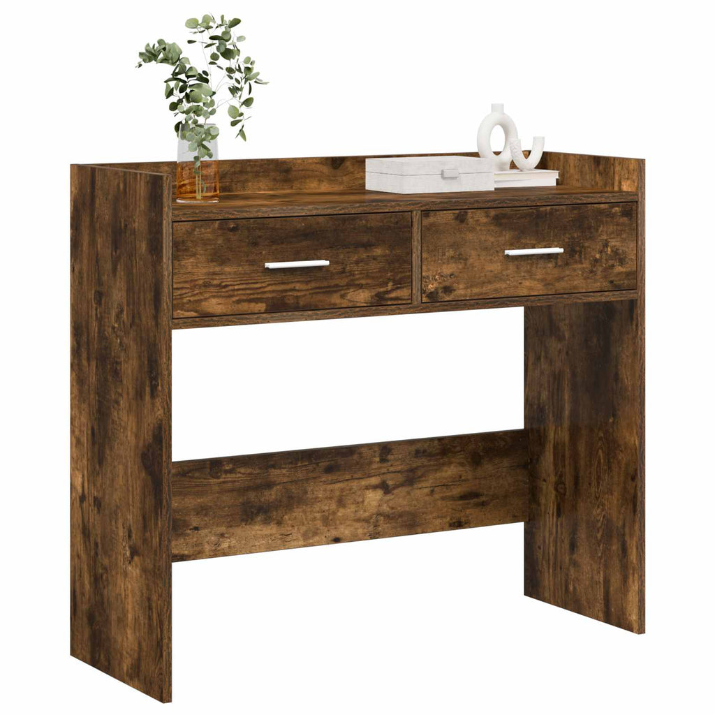Tavolo consolle Rovere Fumo 90 x 35 x 80 cm