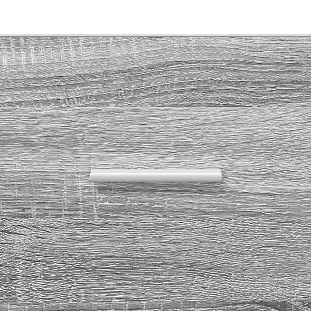 Tavolo consolle Sonoma grigio 90 x 35 x 80 cm