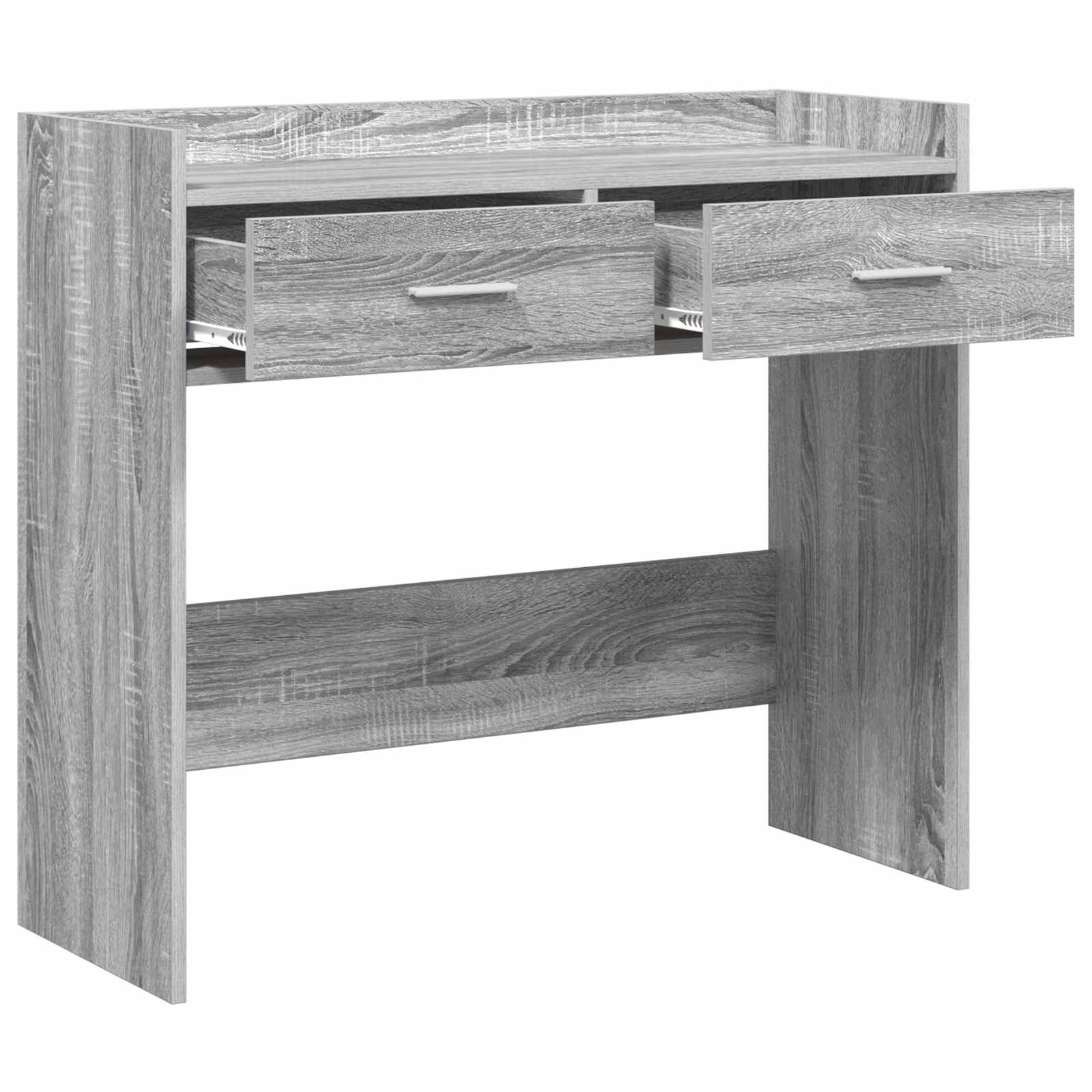 Tavolo consolle Sonoma grigio 90 x 35 x 80 cm
