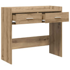 Tavolo consolle Rovere Artigianale 90 x 35 x 80 cm