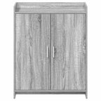 Mobile per scarpe con porta Sonoma grigio 73,5 x 36 x 92 cm