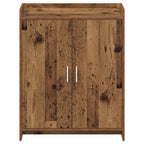 Mobile per scarpe con porta Legno antico 73,5 x 36 x 92 cm