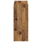 Mobile per scarpe con porta Legno antico 73,5 x 36 x 92 cm