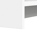 Mobile per scarpe Bianco 73,5 x 36 x 92 cm Legno ingegnerizzato