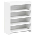 Mobile per scarpe Bianco 73,5 x 36 x 92 cm Legno ingegnerizzato