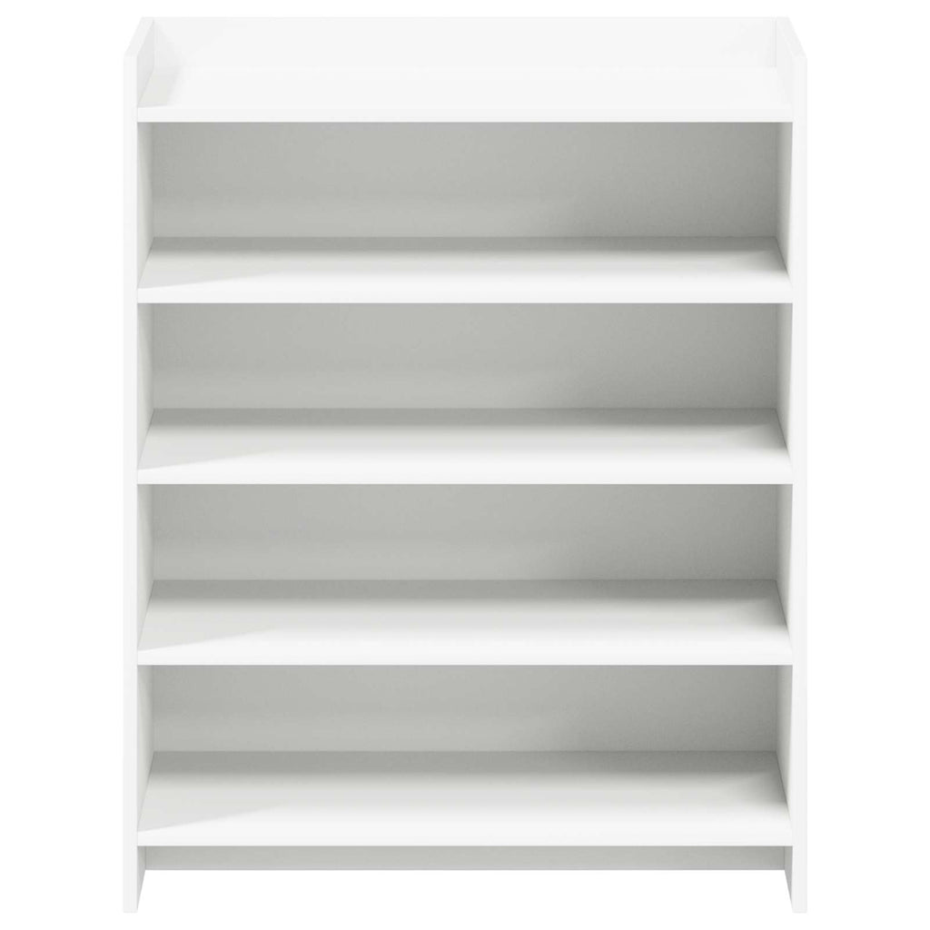 Mobile per scarpe Bianco 73,5 x 36 x 92 cm Legno ingegnerizzato