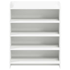 Mobile per scarpe Bianco 73,5 x 36 x 92 cm Legno ingegnerizzato