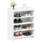 Mobile per scarpe Bianco 73,5 x 36 x 92 cm Legno ingegnerizzato