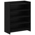 Mobile per scarpe Rovere Nero 73,5 x 36 x 92 cm