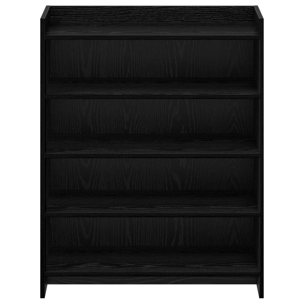 Mobile per scarpe Rovere Nero 73,5 x 36 x 92 cm