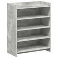Mobile per scarpe Grigio Cemento 73,5 x 36 x 92 cm