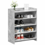 Mobile per scarpe Grigio Cemento 73,5 x 36 x 92 cm