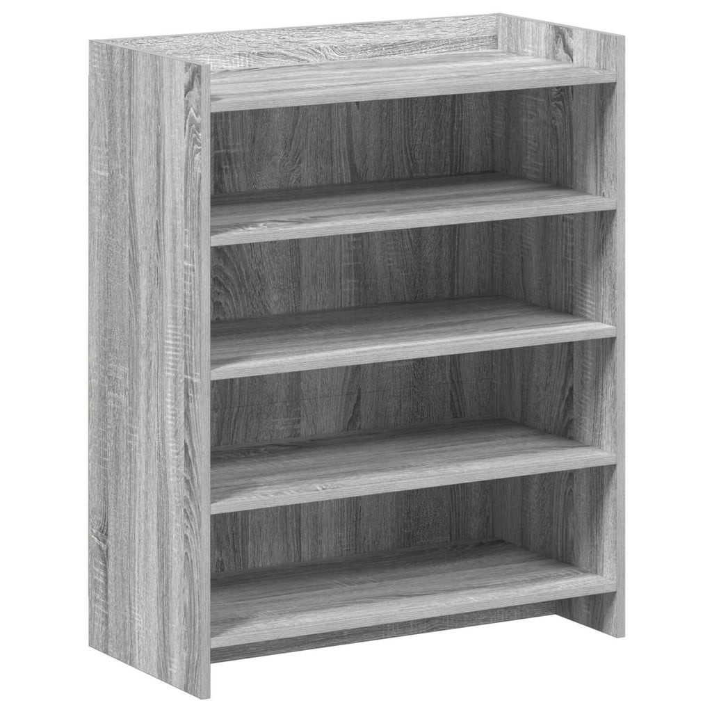 Mobile per scarpe Sonoma grigio 73,5 x 36 x 92 cm