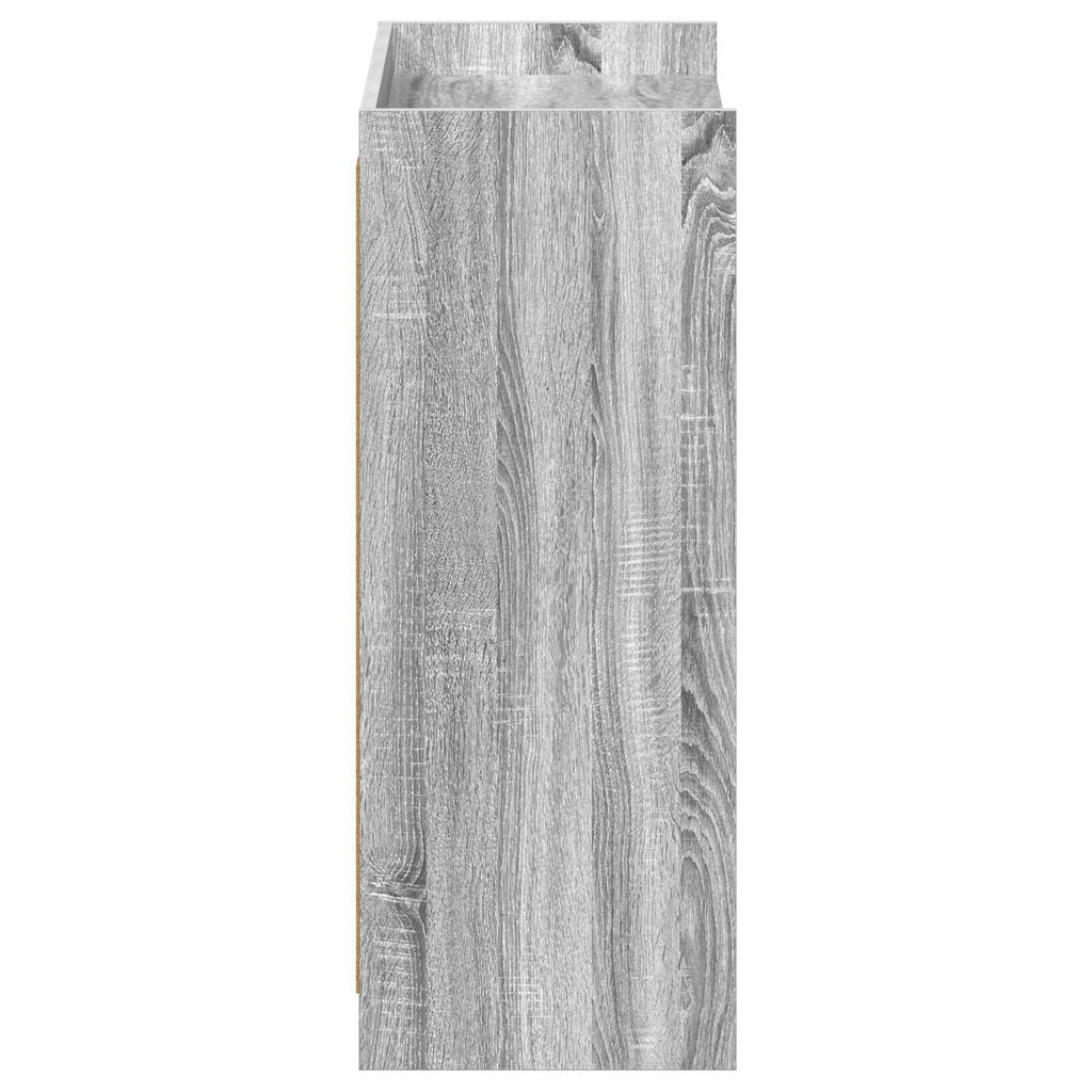 Mobile per scarpe Sonoma grigio 73,5 x 36 x 92 cm