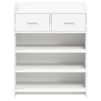 Mobile per scarpe Bianco 73,5 x 36 x 92 cm Legno ingegnerizzato
