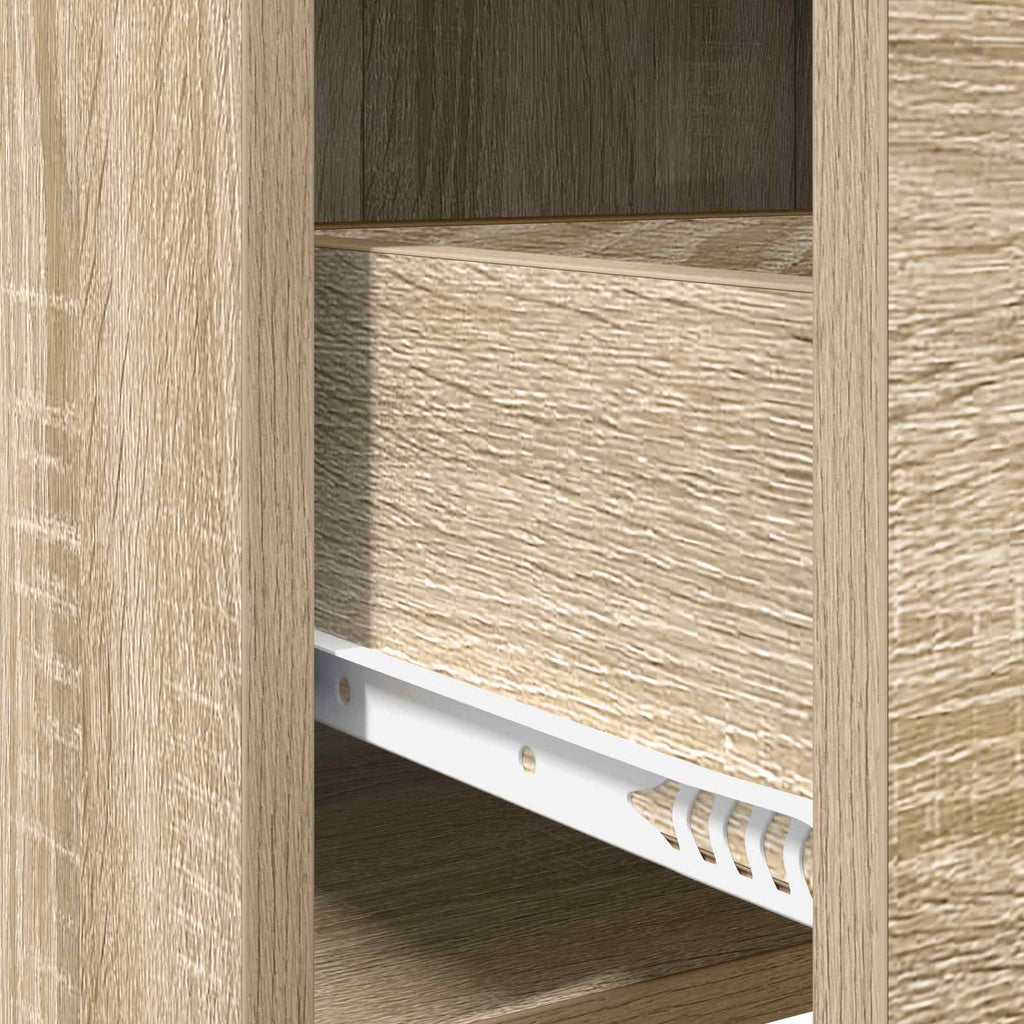 Mobile per scarpe con cassetto Rovere Sonoma 73,5 x 36 x 92 cm