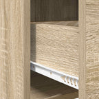 Mobile per scarpe con cassetto Rovere Sonoma 73,5 x 36 x 92 cm
