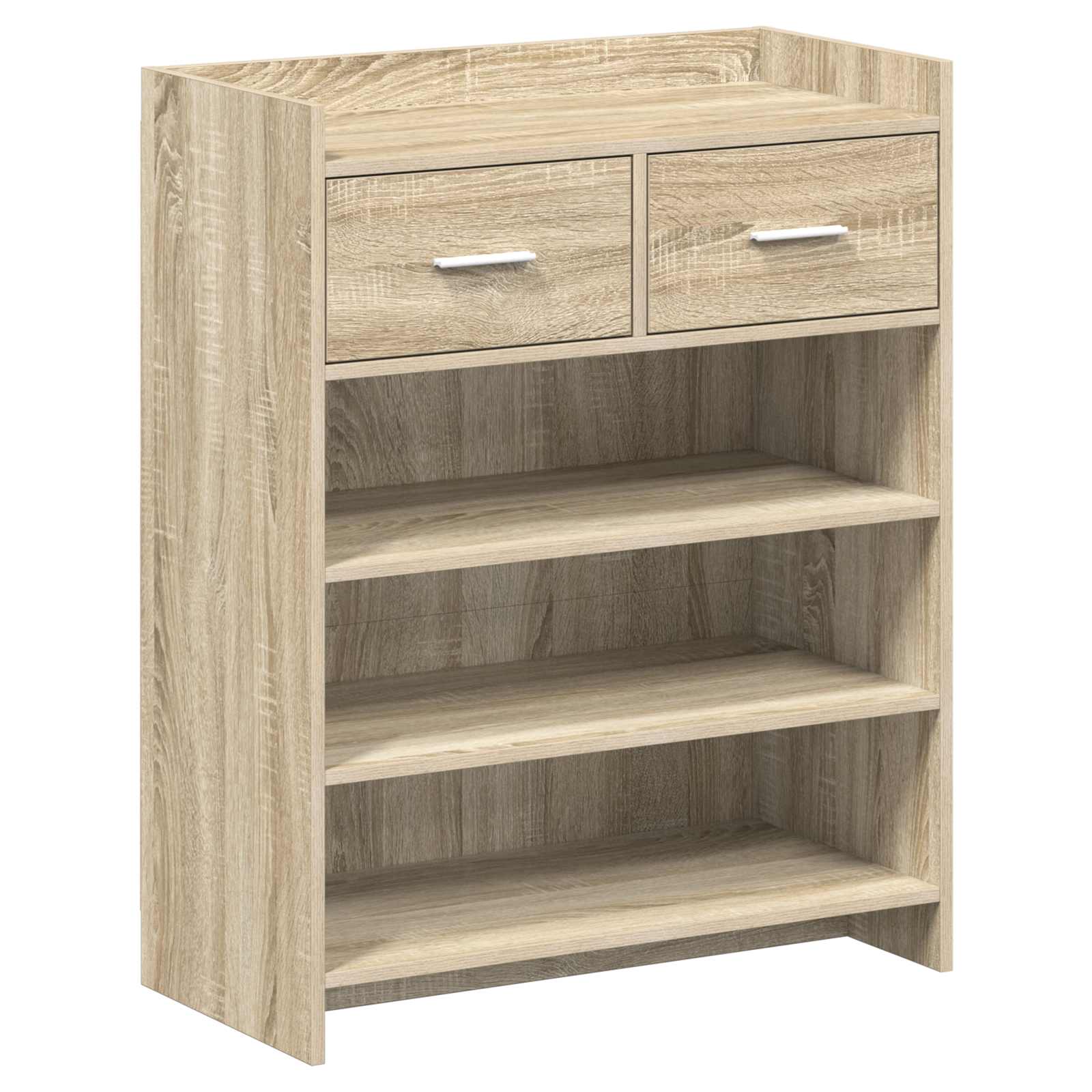 Mobile per scarpe con cassetto Rovere Sonoma 73,5 x 36 x 92 cm