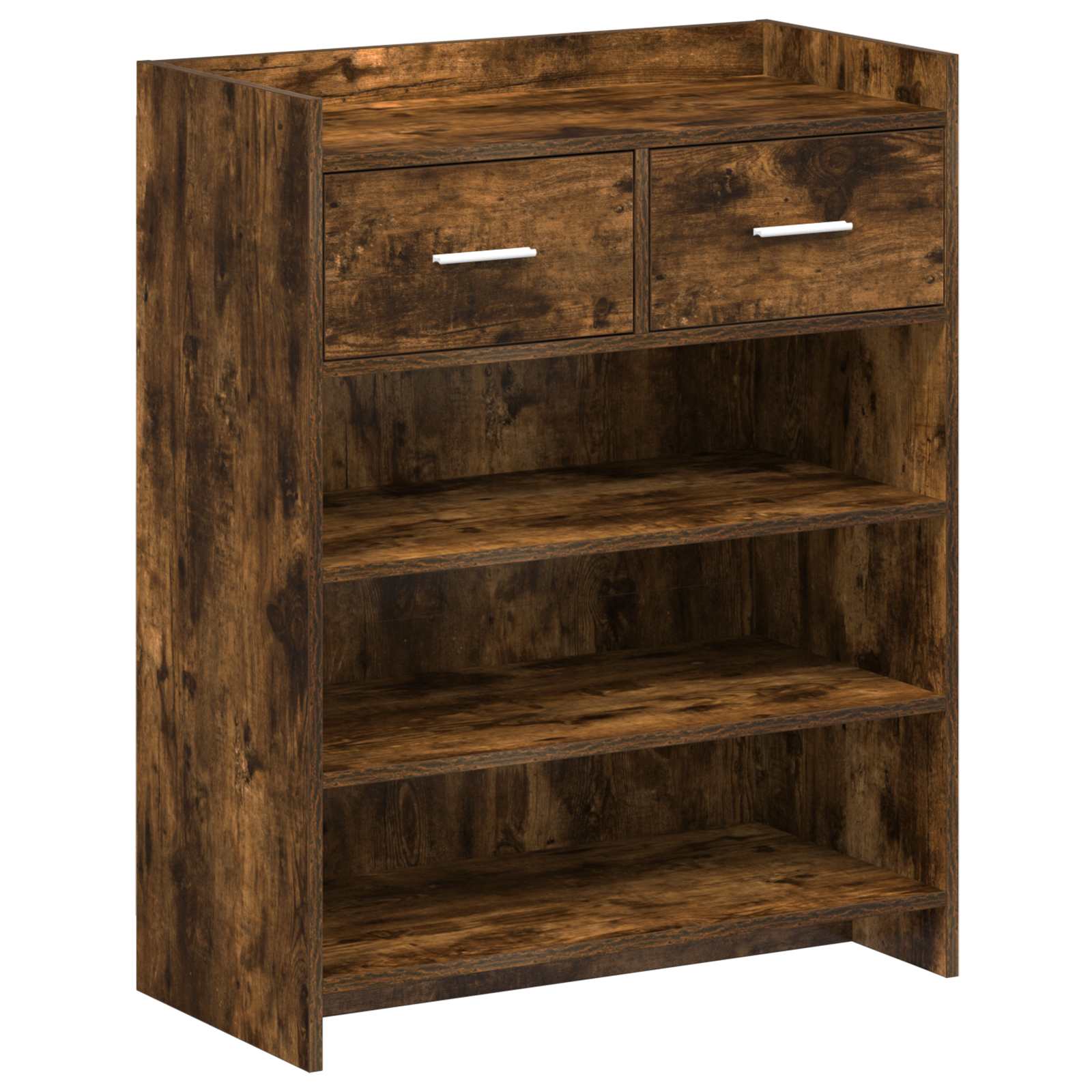 Mobile per scarpe con cassetto Rovere Fumo 73,5 x 36 x 92 cm