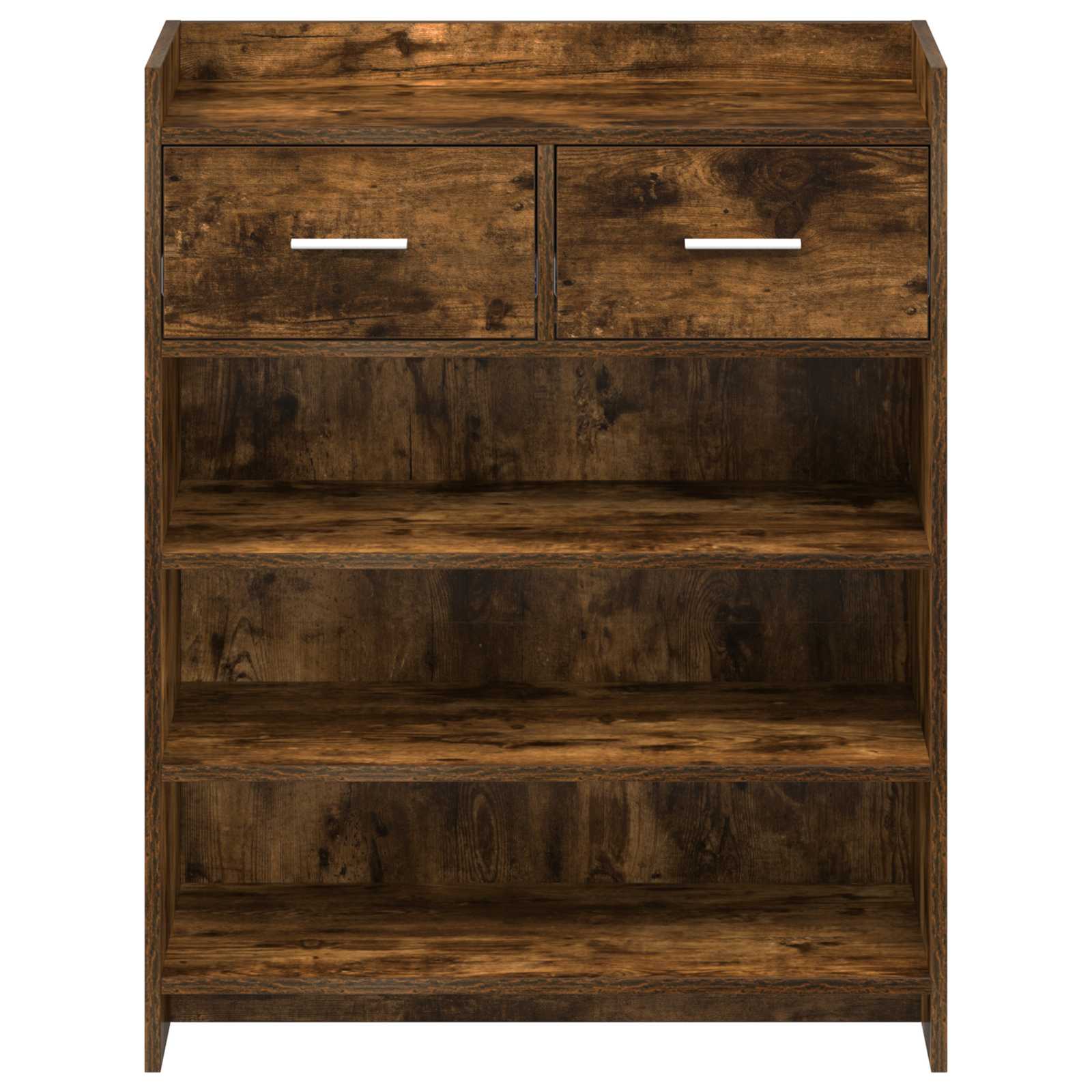 Mobile per scarpe con cassetto Rovere Fumo 73,5 x 36 x 92 cm