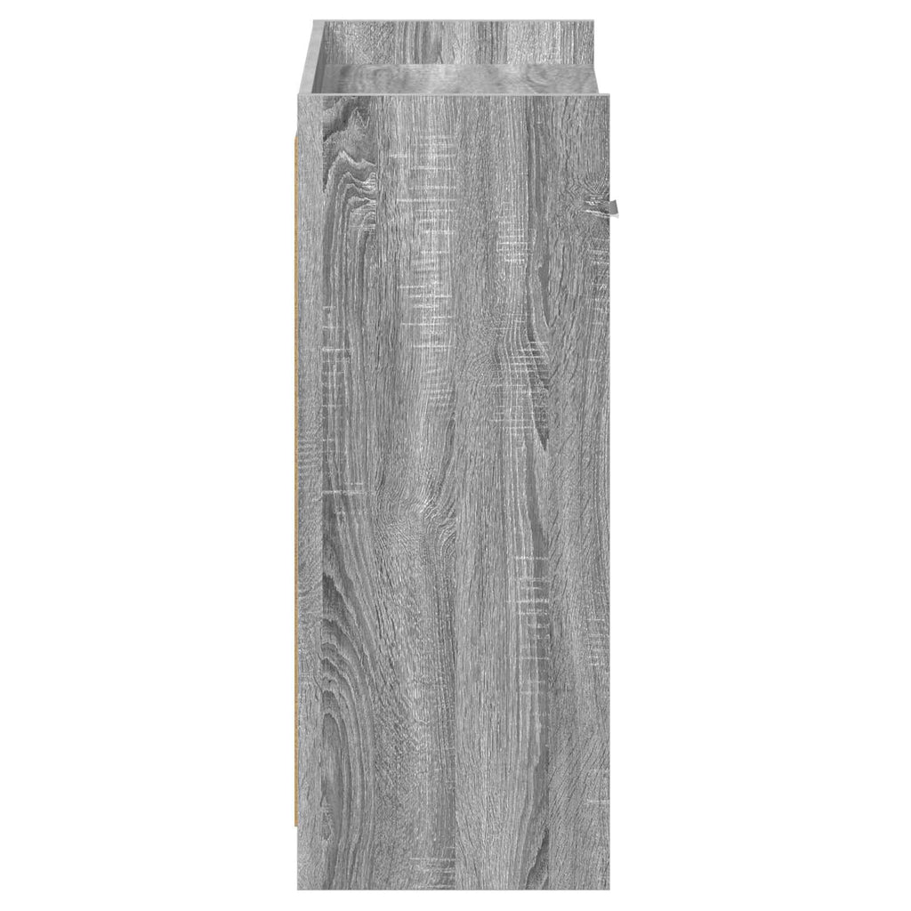 Mobile per scarpe con cassetto Sonoma grigio 73,5 x 36 x 92 cm