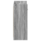 Mobile per scarpe con cassetto Sonoma grigio 73,5 x 36 x 92 cm