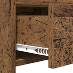 Mobile per scarpe con cassetto Legno antico 73,5 x 36 x 92 cm
