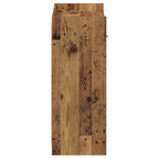 Mobile per scarpe con cassetto Legno antico 73,5 x 36 x 92 cm