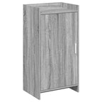 Mobile per scarpe con porta Sonoma grigio 48 x 36 x 92 cm