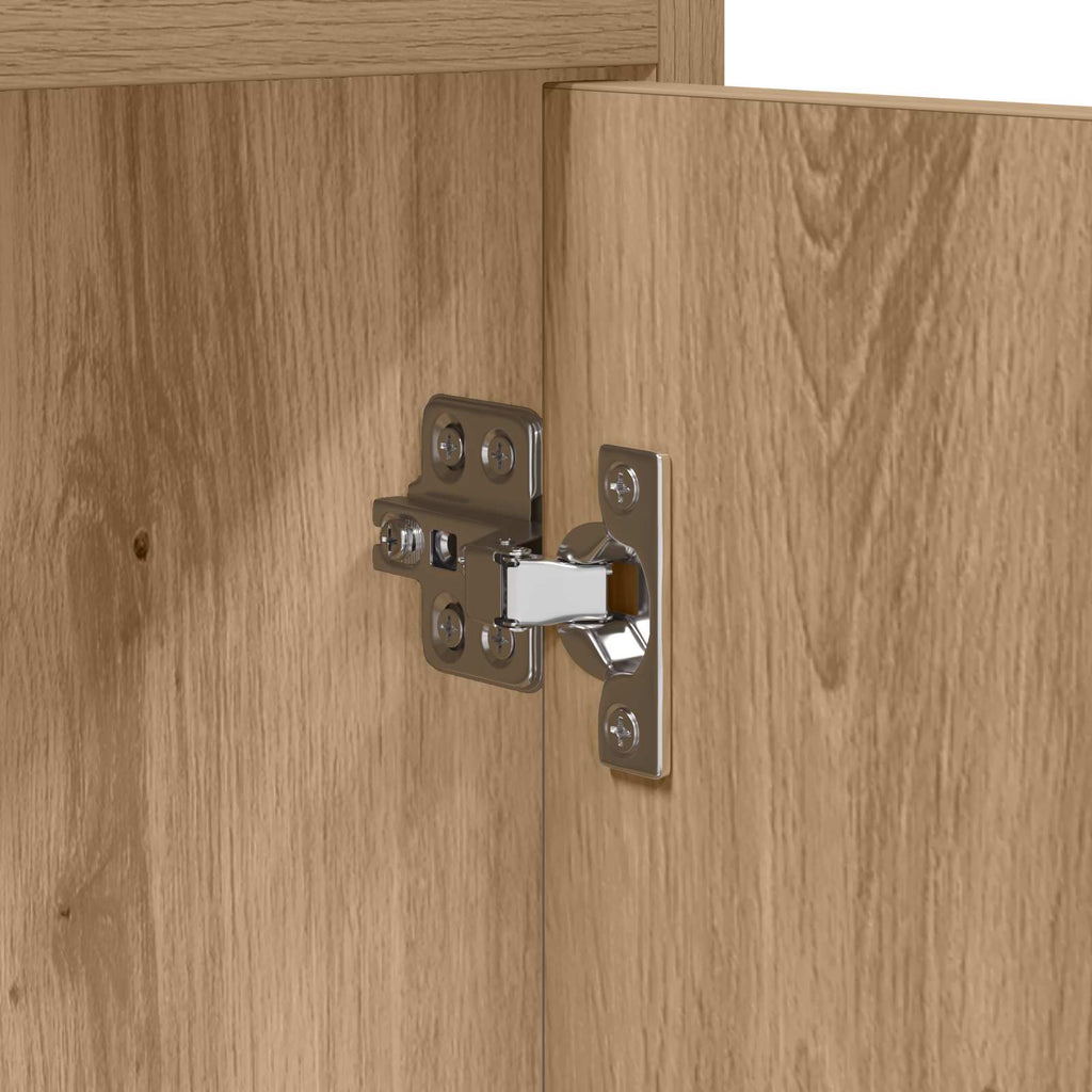Mobile per scarpe con porta Rovere Artigianale 48 x 36 x 92 cm