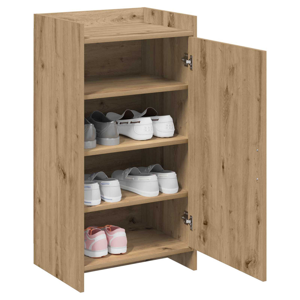 Mobile per scarpe con porta Rovere Artigianale 48 x 36 x 92 cm