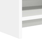 Mobile per scarpe Bianco 48 x 36 x 92 cm Legno ingegnerizzato