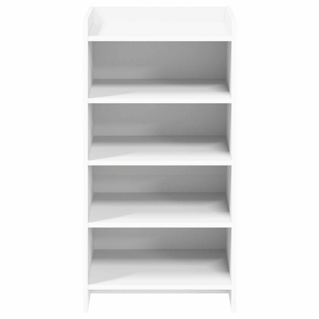 Mobile per scarpe Bianco 48 x 36 x 92 cm Legno ingegnerizzato