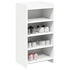 Mobile per scarpe Bianco 48 x 36 x 92 cm Legno ingegnerizzato