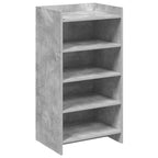 Mobile per scarpe Grigio Cemento 48 x 36 x 92 cm