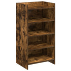 Mobile per scarpe con archiviazione Rovere Fumo 48 x 36 x 92 cm