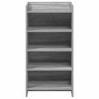 Mobile per scarpe Sonoma grigio 48 x 36 x 92 cm