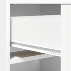 Mobile per scarpe Bianco 48 x 36 x 92 cm Legno ingegnerizzato