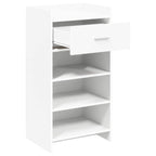 Mobile per scarpe Bianco 48 x 36 x 92 cm Legno ingegnerizzato