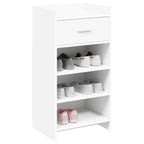 Mobile per scarpe Bianco 48 x 36 x 92 cm Legno ingegnerizzato