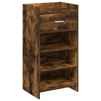 Mobile per scarpe con cassetto Rovere Fumo 48 x 36 x 92 cm