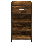 Mobile per scarpe con cassetto Rovere Fumo 48 x 36 x 92 cm
