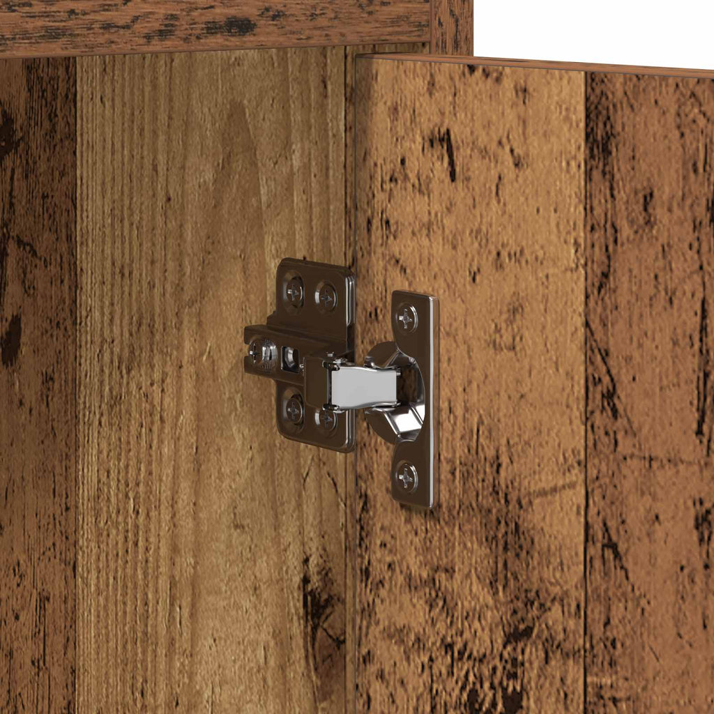 Mobile per scarpe con porta Legno antico 100 x 39,5 x 51 cm