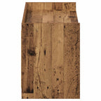 Mobile per scarpe con porta Legno antico 100 x 39,5 x 51 cm