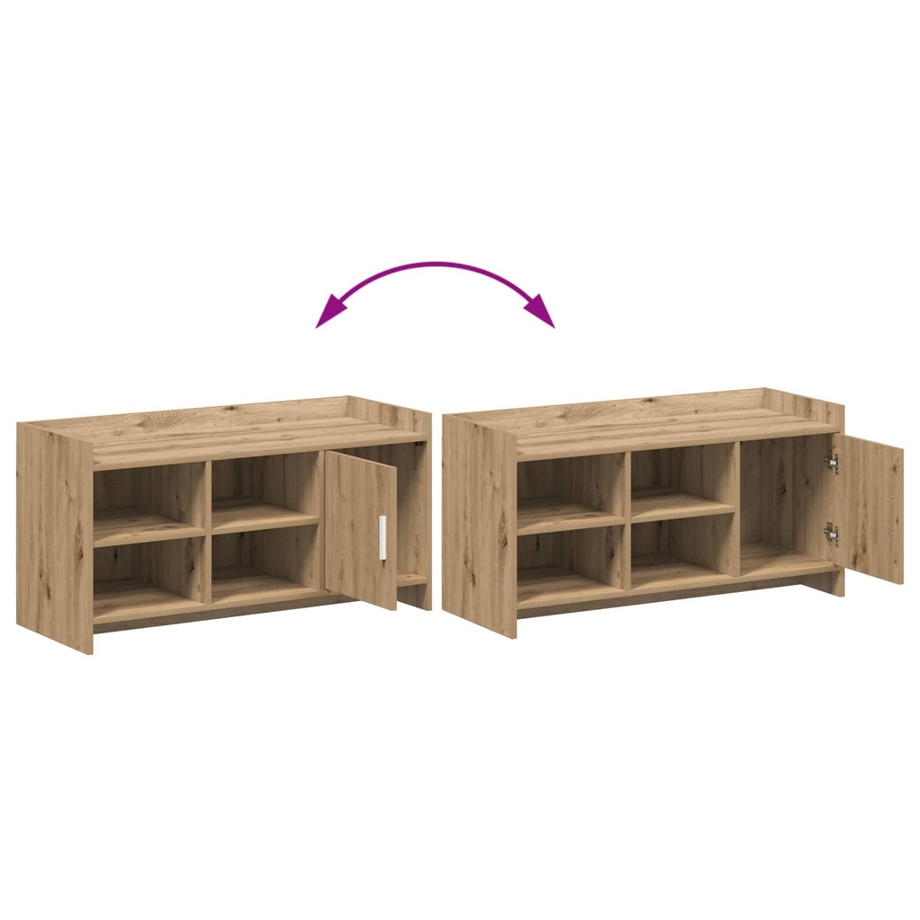 Mobile per scarpe Rovere Artigianale 100 x 39,5 x 51 cm