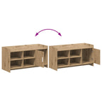 Mobile per scarpe Rovere Artigianale 100 x 39,5 x 51 cm